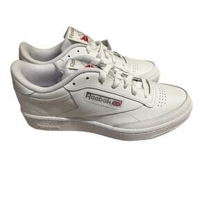Reebok Club C 85 Tennis Shoes, Casual Fashion White Sneakers M 7 W 9.5